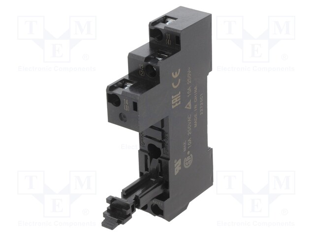 Socket; Application: H3RN-1,G2R-1-S; Mounting: DIN