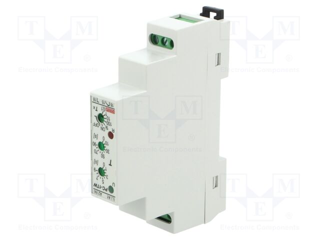 Timer; 0,1s÷27,5h; SPDT; 250VAC/16A; Usup: 230VAC; -20÷45°C; PIN: 5