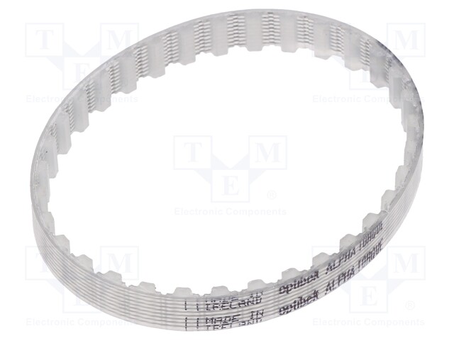 Timing belt; T5; W: 6mm; H: 2.2mm; Lw: 165mm; Tooth height: 1.2mm