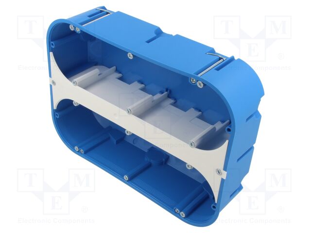 Enclosure: junction box; X: 215mm; Y: 63mm; Z: 157mm; polyamide