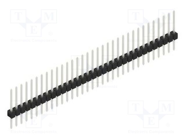 Connector: pin strips; pin header; male; PIN: 33; 2.54mm; THT; 1x33