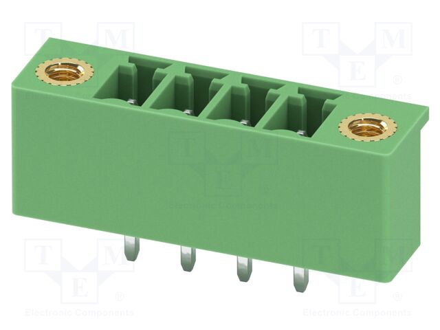 PCB headers, nominal cross section: 1.5 mm2, color: green, n