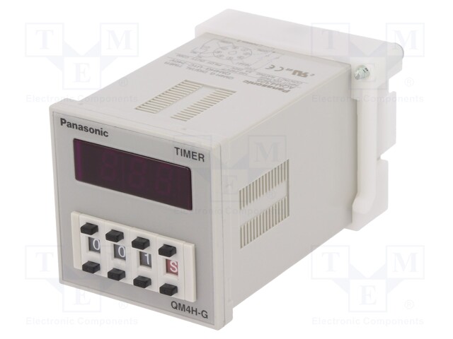 Timer; Range: 0,01s÷9990h; SPDT; 100÷240VAC; 100÷240VDC; PIN: 8