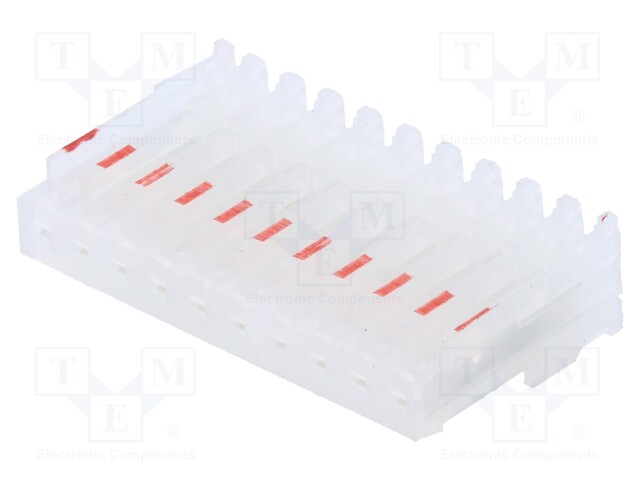 Plug; wire-board; female; PIN: 10; end connector; 2.54mm; IDC; 22AWG