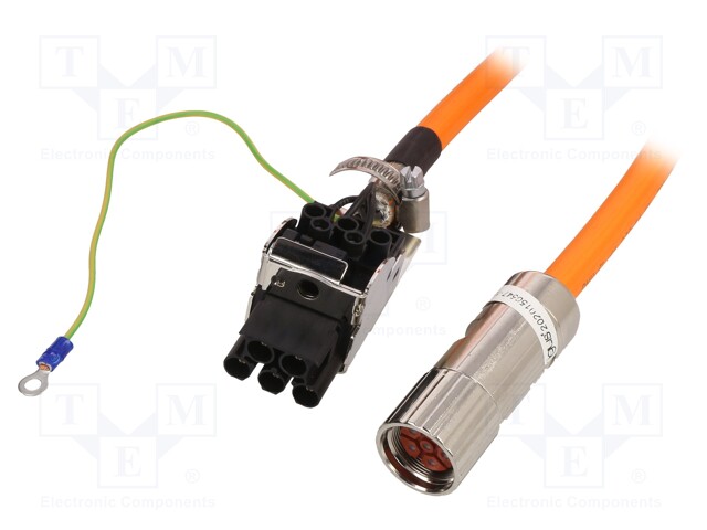 Harnessed cable; 5m; Outside insul.material: PUR; Kind: servo