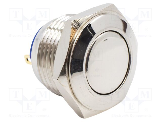 Switch: vandal resistant; Pos: 2; SPST-NO; 2A/48VDC; IP65; OFF-(ON)