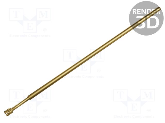 Test needle; Spring compression: 2mm; 3.7mm; Min.pitch: 1.27mm