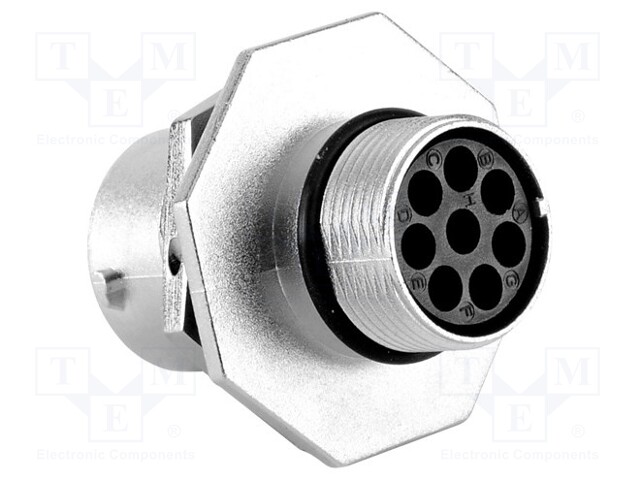 Connector: circular; Series: RT360; socket,plug; male; PIN: 8; IP67