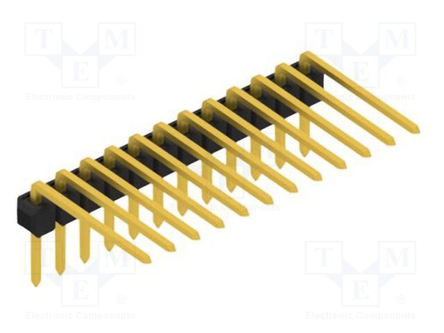 Connector: pin strips; pin header; male; PIN: 12; 2.54mm; THT; 1x12