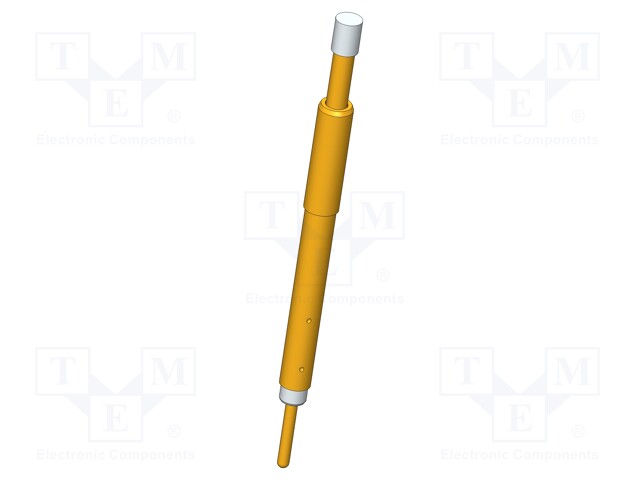 Needle-like test probe; Operational spring compression: 4.2mm