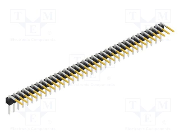 Connector: pin strips; pin header; male; PIN: 34; 2.54mm; THT; 1x34