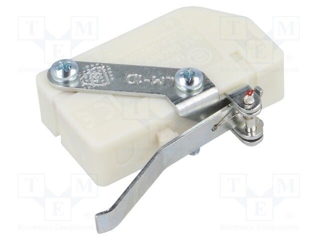 Limit switch; flat lever; SPDT; 16A; max.400VAC; max.220VDC; IP40