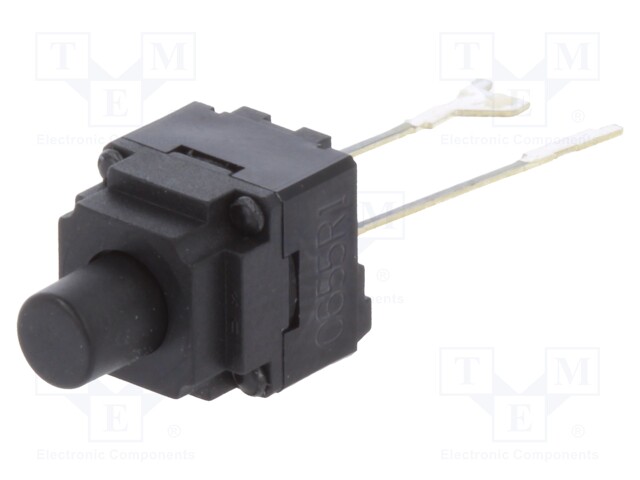 Microswitch TACT; SPST-NO; Pos: 2; 0.05A/12VDC; THT; none; 1.96N