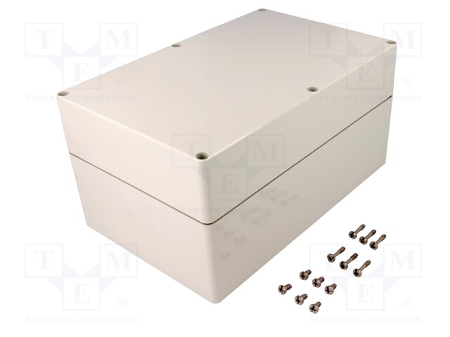 Enclosure: multipurpose; X: 160mm; Y: 250mm; Z: 125mm; EURONORD; ABS