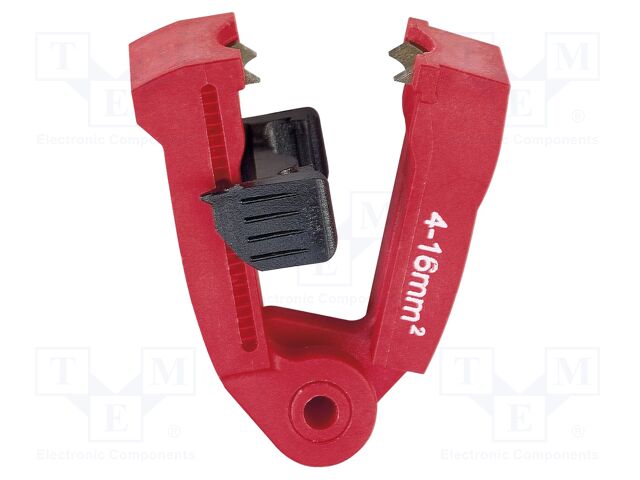Blade; 4÷16mm2; insulation stripping; stripping tool