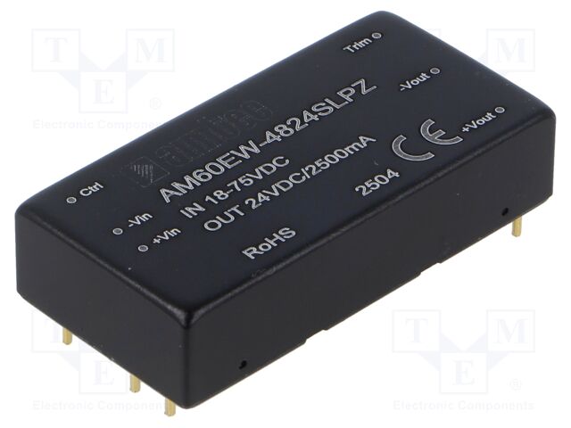 Converter: DC/DC; Protection: short circuit protection SCP