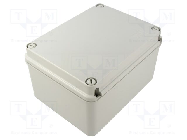Enclosure: junction box; X: 154mm; Y: 201mm; Z: 118mm; wall mount