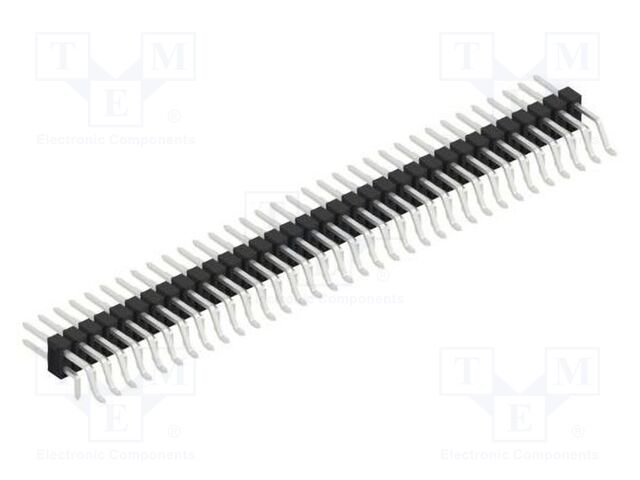 Connector: pin strips; pin header; male; PIN: 68; 2.54mm; SMT,THT