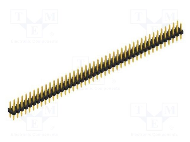 Connector: pin strips; pin header; male; PIN: 86; 2mm; THT; 2x43