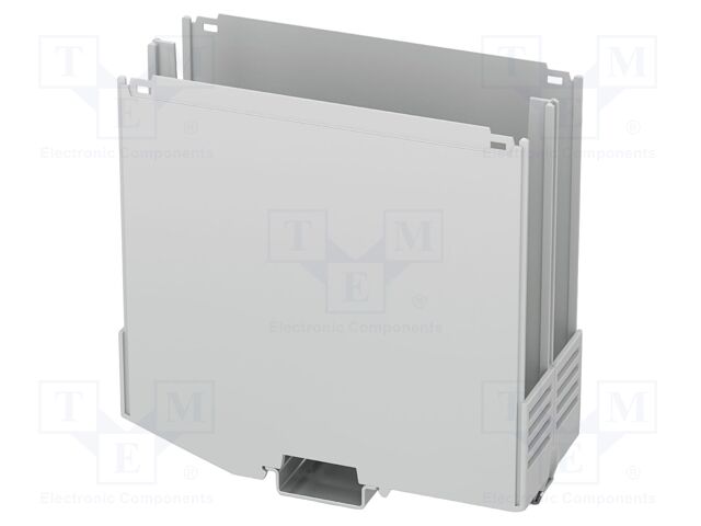 Enclosure base; with terminals; grey; UL94V-0; ICS50; X: 108.35mm