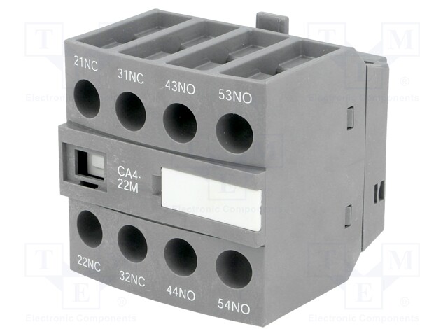 Auxiliary contacts; Series: AF; Leads: screw terminals