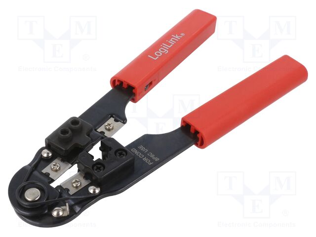Tool: for RJ plug crimping