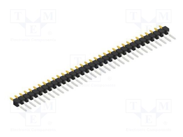 Connector: pin strips; pin header; male; PIN: 33; 2.54mm; SMT; 1x33