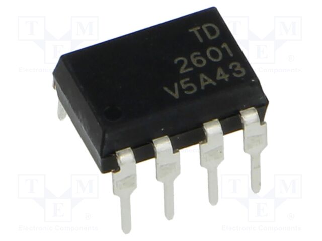Optocoupler; THT; OUT: logic; 5kV; DIP8; Colour: black