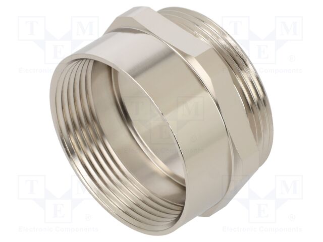 Threaded flange; PG29; brass; SKINDICHT® ZS; for cable glands