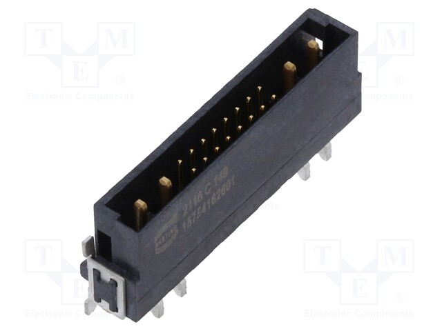 Connector: PCB to PCB; Series: har-flex Hybrid; -55÷125°C; SMT