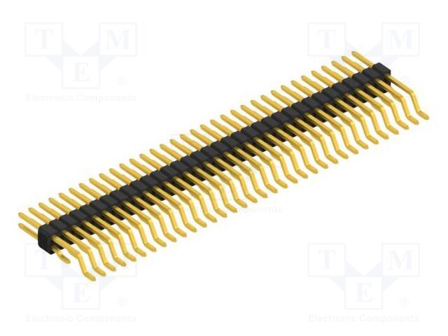 Connector: pin strips; pin header; male; PIN: 68; 1.27mm; SMT; 2x34