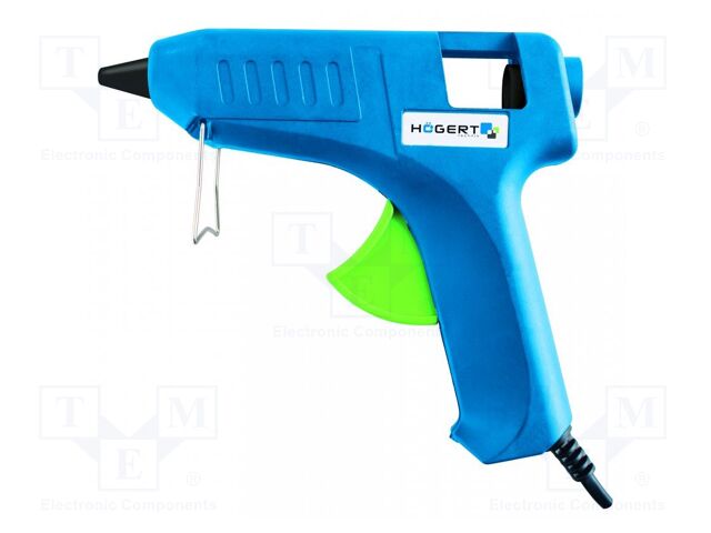 Hot melt glue gun; Ø: 11mm; 100W; Plug: EU; 230VAC