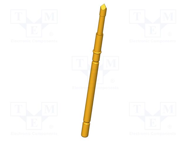 Test needle; Operational spring compression: 4mm; 5A; Ø: 1.5mm