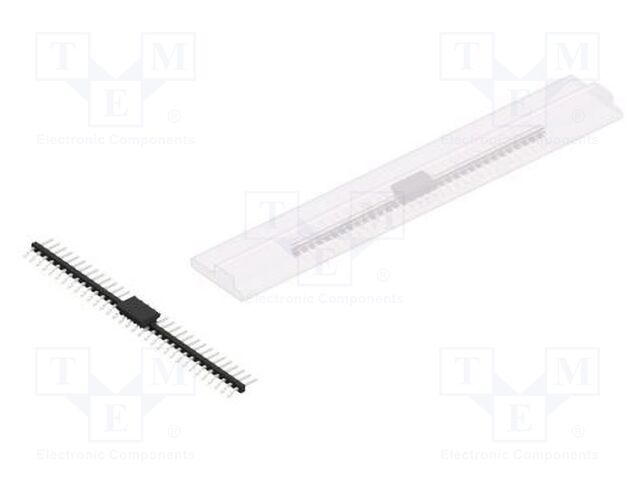 Connector: pin strips; pin header; male; PIN: 33; 2mm; SMT; 1x33