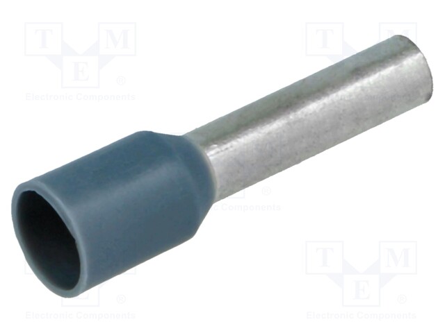 Bootlace ferrule; insulated; copper; Insulation: polypropylene