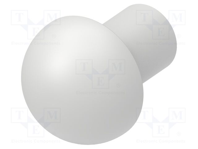 Stopper; polyamide; light grey; L: 13mm; -20÷100°C; Entrelec