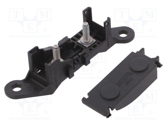 Fuse acces: fuse holder with cover; fuse: 40mm; screw,push-in