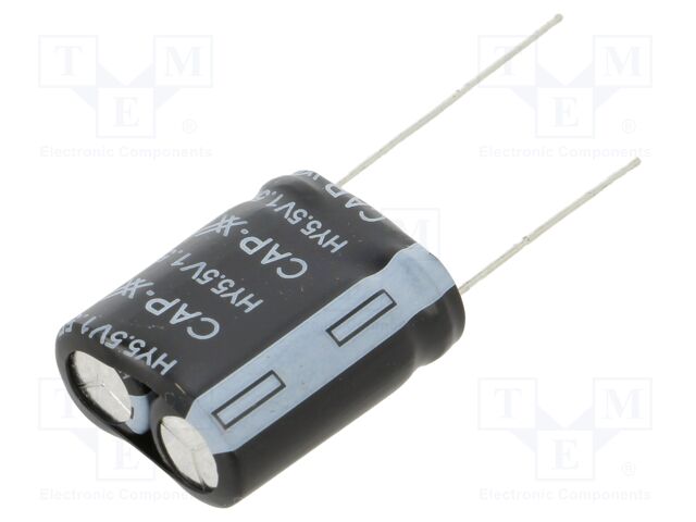 Supercapacitor; THT; 1.5F; 5.5VDC; -10÷30%; 8.5x17x22mm; -40÷85°C