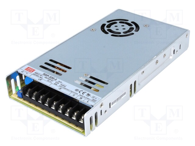 Power supply: switched-mode; modular; 300W; 5VDC; 215x115x30mm