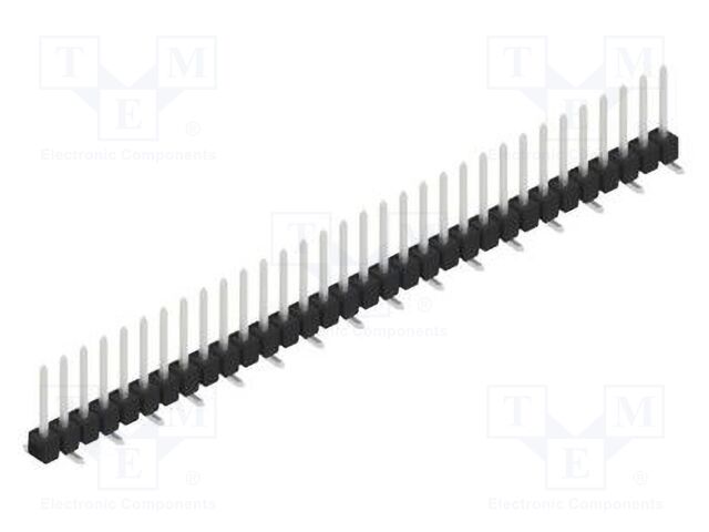 Connector: pin strips; pin header; male; PIN: 32; 2.54mm; SMT; 1x32