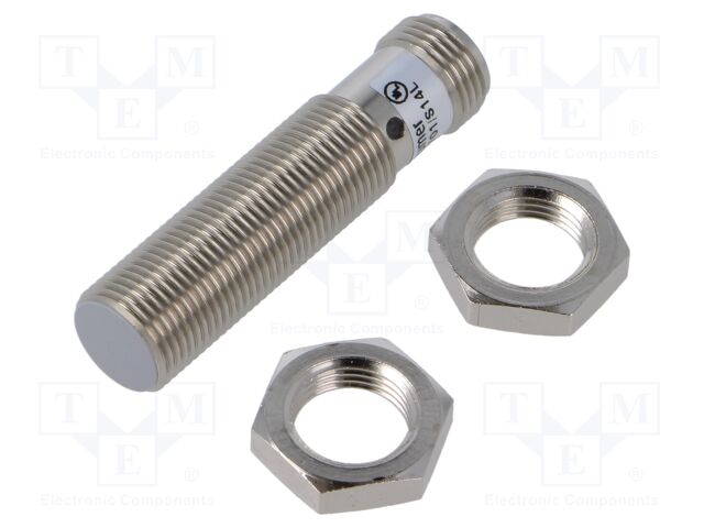 Sensor: inductive; OUT: PNP / NC; 0÷4mm; 6÷36VDC; M12; IP67; 200mA