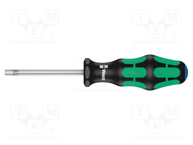 Screwdriver; Hex-Plus hexagon keys; HEX 5mm; Blade length: 80mm