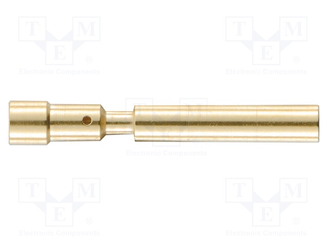 HAN M23 FEMALE CRIMP CONTACT, 1MM, 0.08 0.56MM?, GOLD 37AC1881