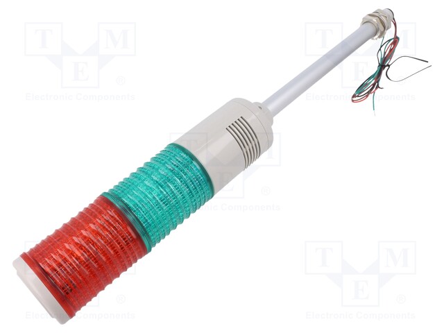 Signaller: signalling column; buzzer,continuous light; LED; IP23