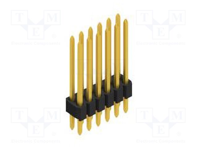 Connector: pin strips; pin header; male; PIN: 12; 1.27mm; THT; 2x6