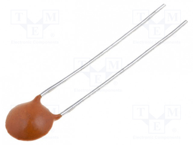 Capacitor: ceramic; 27pF; 100V; P350-N1000; ±5%; THT; 5mm