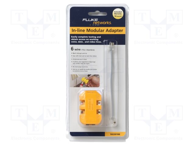 Modular adapter; Features: 6-wire,line