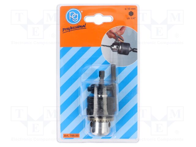 Drill holder; Mounting: 1/4",hexagonal
