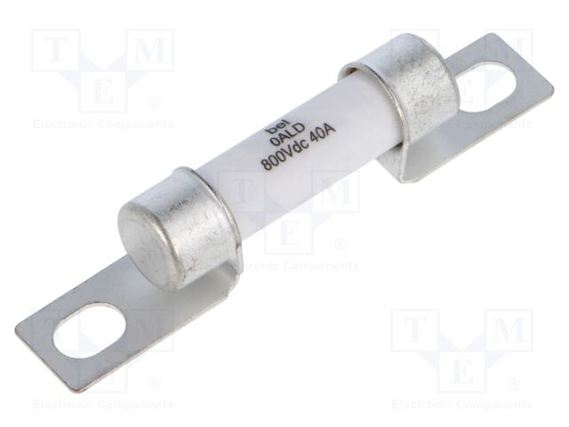 Fuse: fuse; 40A; 750VDC; ceramic