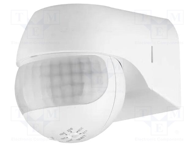 Sensor: movement; 220÷240VAC; IP44; -25÷50°C; 12m; Range: 10s÷10min